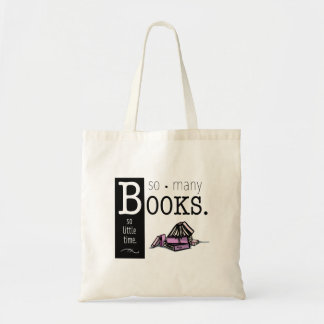 Bolsa Tote Saco de tão muitos livros