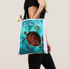 Bolsa Tote Saco De Tartaruga, Médio