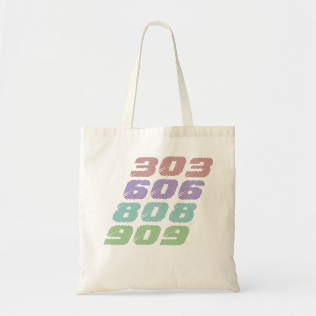 Bolsa Tote Saco de Techno (Frente)