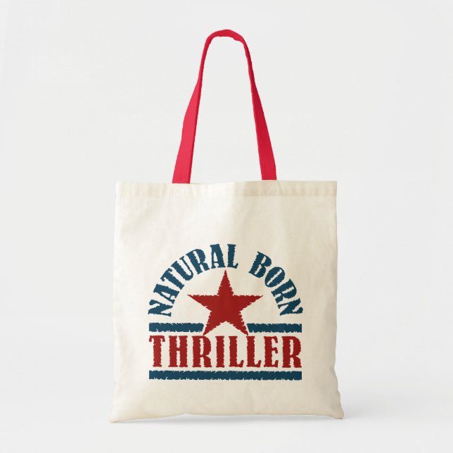 Bolsa Tote Saco de Thriller de Nascer natural - escolha o est (Frente)