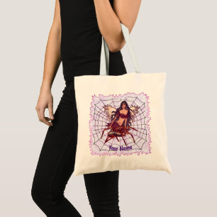 Bolsa Tote Saco de toalha de aranha fada