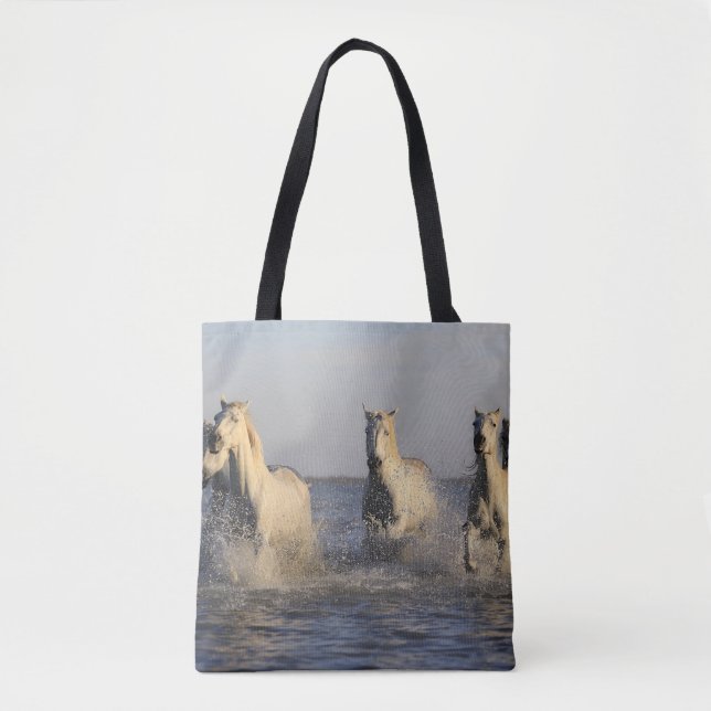 Bolsa Tote saco de toalha de cavalo (Frente)