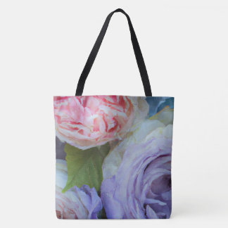 Bolsa Tote saco de toalha de flor mole