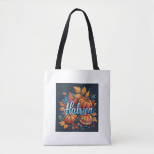 Bolsa Tote Saco de toalha de outono do Halloween