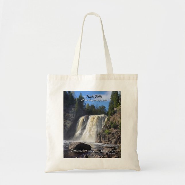 Bolsa Tote Saco de toalhas de alta queda (Frente)