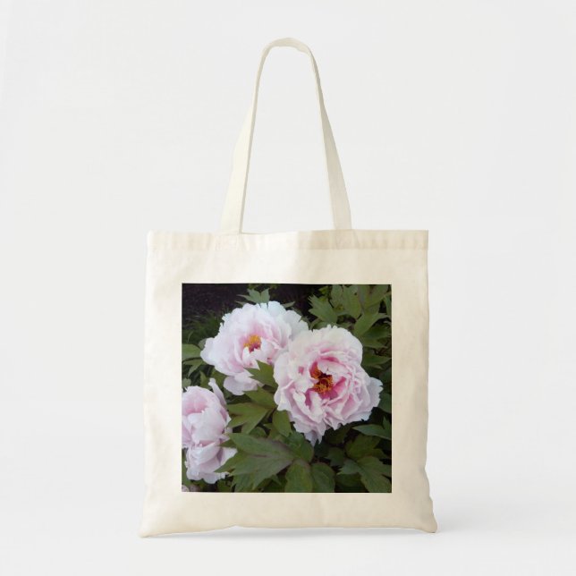 Bolsa Tote Saco de Topete Rosa bonito (Frente)