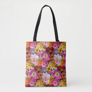 Bolsa Tote Saco de Toque da Flor