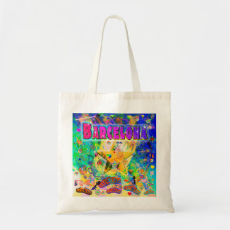 Bolsa Tote Saco de Toque da Hora de Barcelona