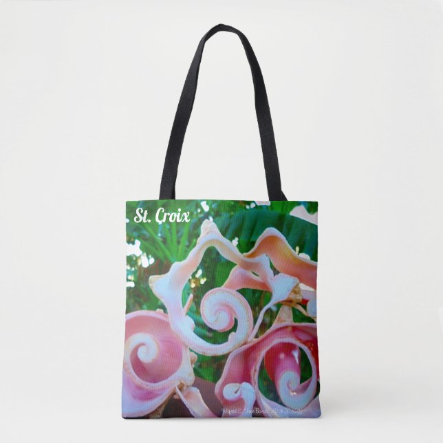 Bolsa Tote Saco de Toque das Ondas do Oceano (Frente)