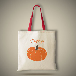 Bolsa Tote Saco de Toque de Abóbora