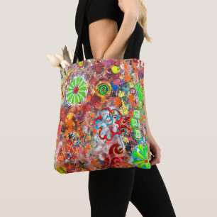 Bolsa Tote Saco de Toque de Febre do primavera