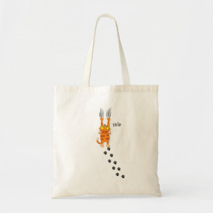 Bolsa Tote Saco De Toque De Gatinho Engraçado Para Pentes De