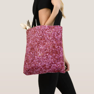 Bolsa Tote Saco de Toque de Largura Vermelha