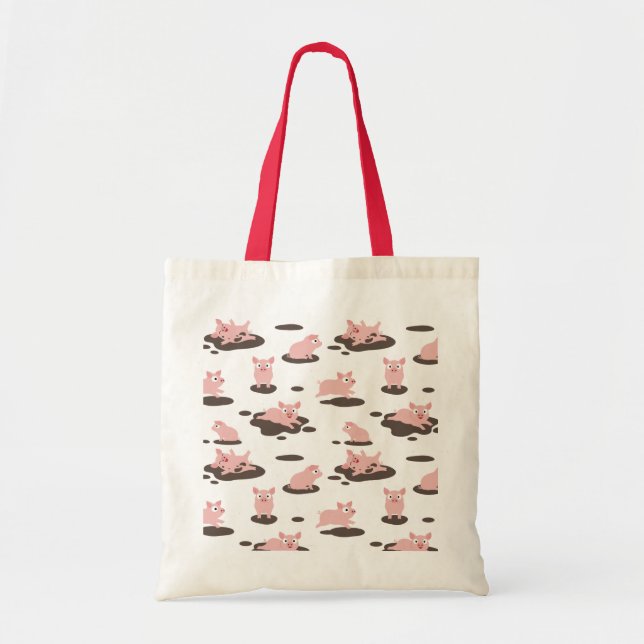 Bolsa Tote Saco de Toque de Leitões (Frente)
