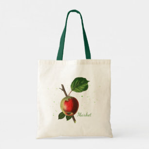 Bolsa Tote Saco de Toque do Mercado Apple Reutilizável