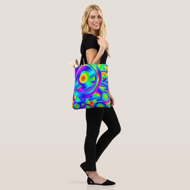Bolsa Tote Saco de Toque do Sol do Mediterrâneo (No(a) Modelo)
