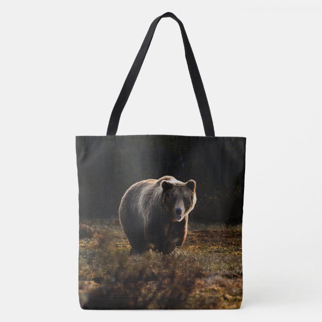Bolsa Tote Saco de Toque do Urso (Frente)
