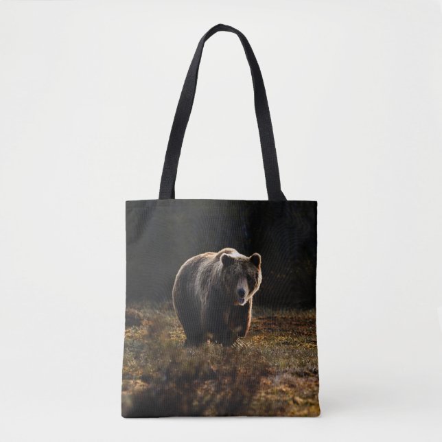 Bolsa Tote Saco de Toque do Urso (Frente)