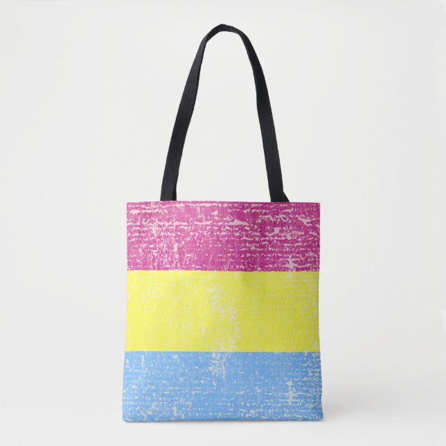 Bolsa Tote Saco de Toque Pansexual (Frente)