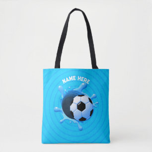 Bolsa Tote Saco de Toque Personalizado da Bola de Futebol
