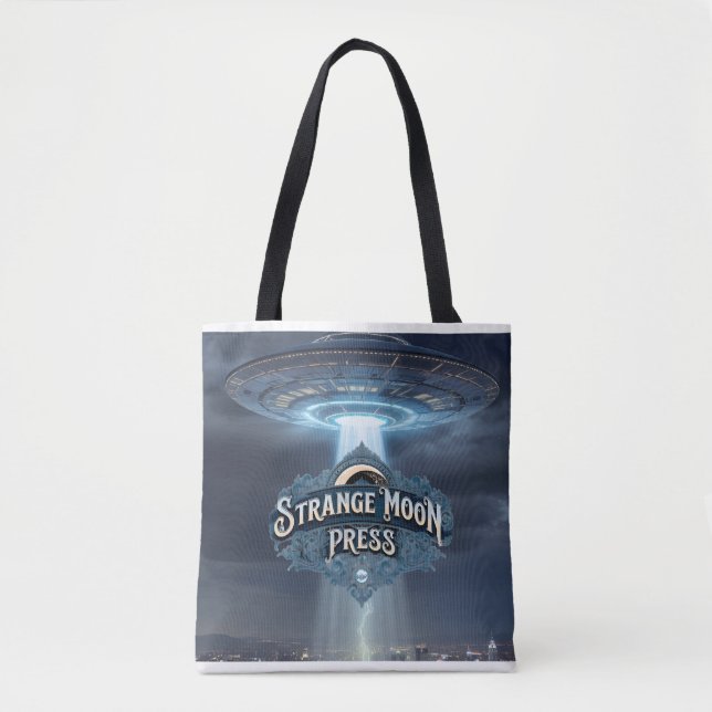 Bolsa Tote saco de toques com logotipo SMP (Frente)