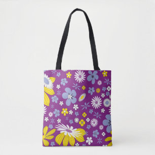 Bolsa Tote saco de toques de flores