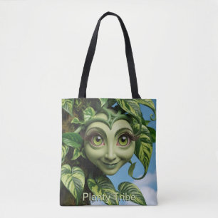 Bolsa Tote Saco de Toques de Planta