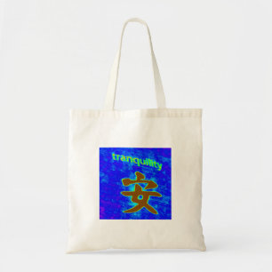 Bolsa Tote saco de toques de tranquilidade