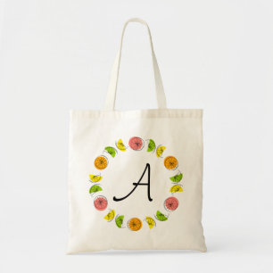 Bolsa Tote Saco de toques do Círculo Citrus