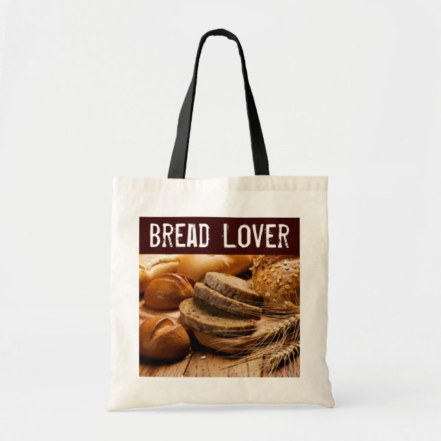 Bolsa Tote Saco de Toques do Pão (Frente)