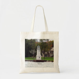 Bolsa Tote Saco de toques leves do canal da frente