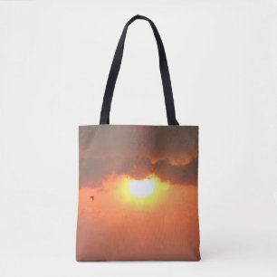 Bolsa Tote Saco de Toques Sunset & Seagull