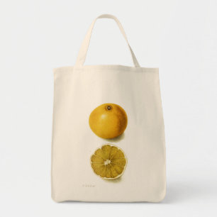 Bolsa Tote Saco de Toranja Fresco de Vintage