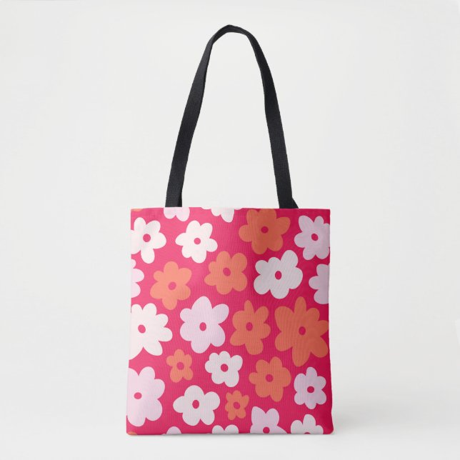 Bolsa Tote Saco de Tota Chic Floral (Frente)