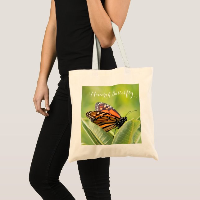 Bolsa Tote Saco de Tota da Borboleta Monarca (Frente (produto))