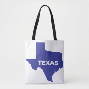 Bolsa Tote Saco de tota da silhueta do Texas