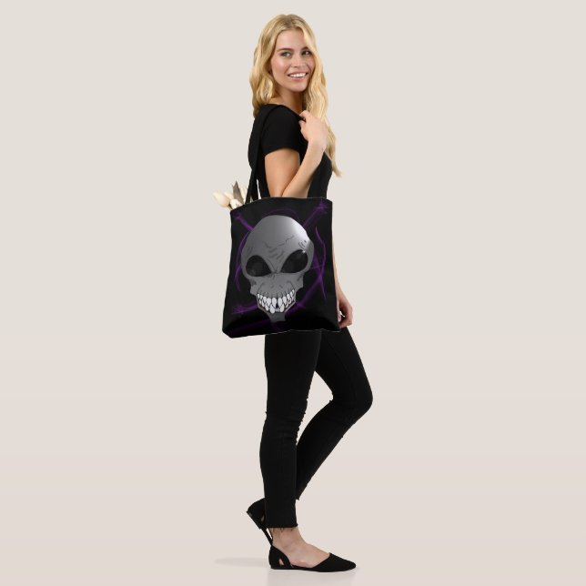 Bolsa Tote saco de tota de alienígena cinza (No(a) Modelo)