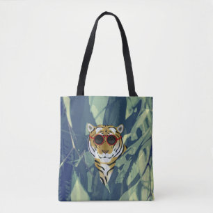 Bolsa Tote Saco de Tota de Amante do Tigre