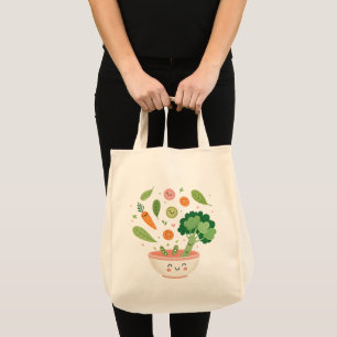 Bolsa Tote Saco de Tota de Compras Reutilizável para Veggies