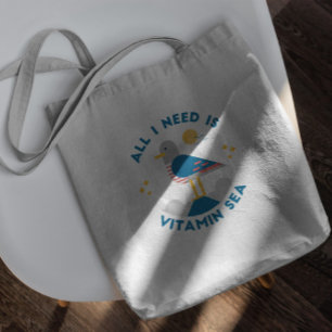 Bolsa Tote Saco de Tota de Cota de Pássaro de Seagull