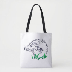 Bolsa Tote Saco de Tota de Desenho de Porco Bonito