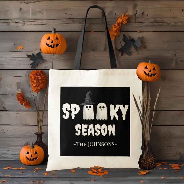 Bolsa Tote Saco de Tota de Estação Spooky - Bag de Trick ou T (Criador carregado)