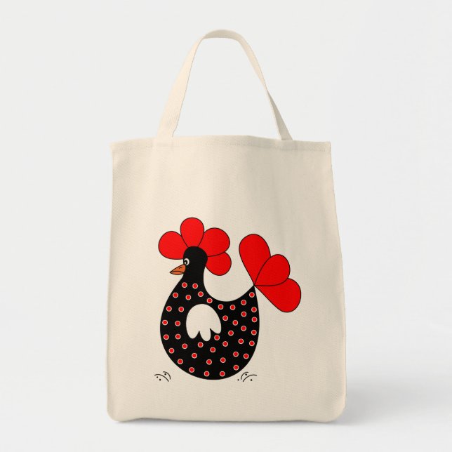 Bolsa Tote Saco de tota de frango (Frente)