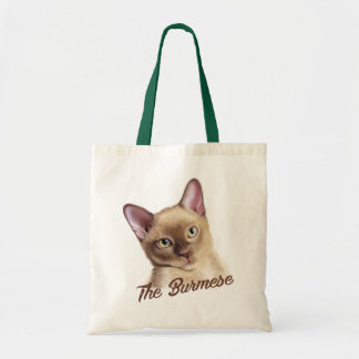 Bolsa Tote Saco de Tota de Gato Birmanês