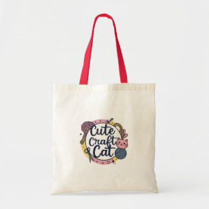 Bolsa Tote Saco de Tota de Gato de Artesanato