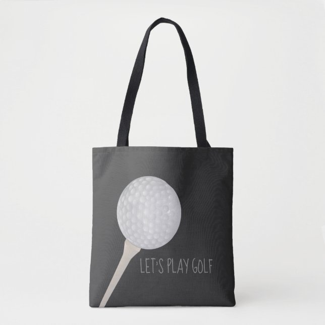 Bolsa Tote saco de tota de golfe design para golfistas (Frente)