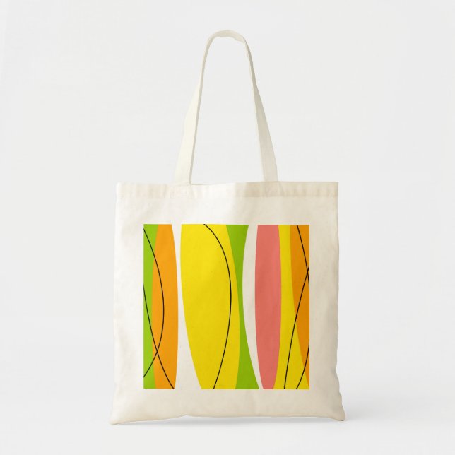 Bolsa Tote Saco de tota de Grelha de Citrus (Frente)