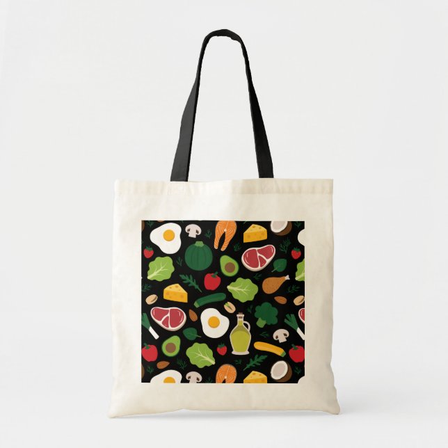 Bolsa Tote Saco de Tota de Keto (Frente)