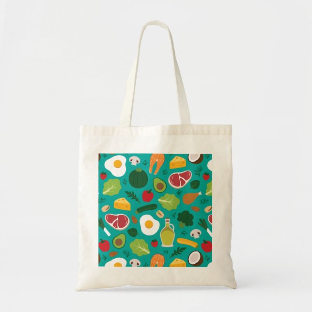 Bolsa Tote Saco de Tota de Keto (Frente)