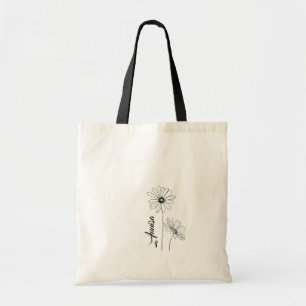 Bolsa Tote Saco de Tota de Margarização Personalizado com Nom